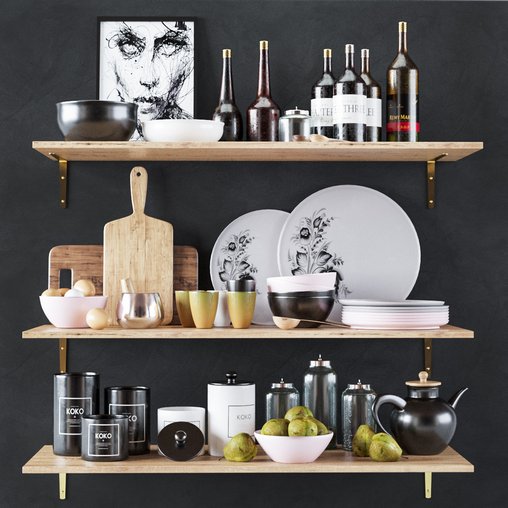 Kitchen Decorative set 05