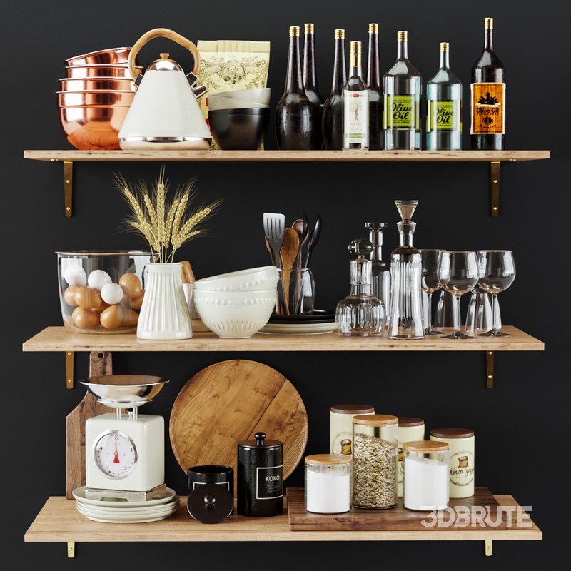 Kitchen Decorative set 055 Image 1