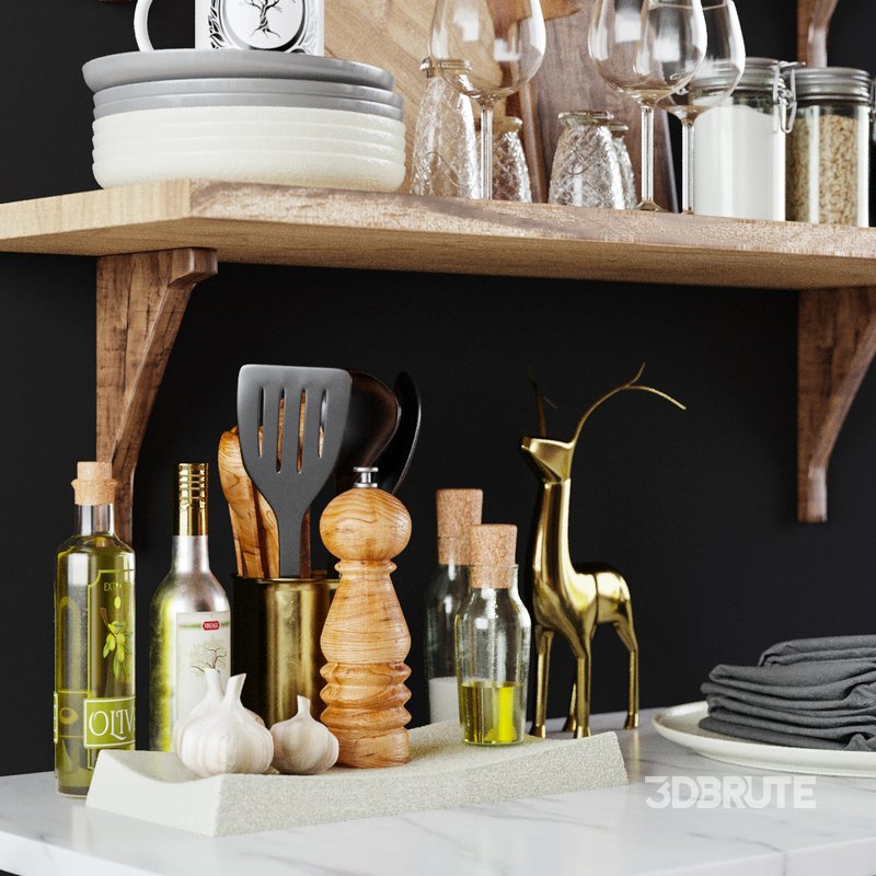 Kitchen Decorative set 057 Image 2