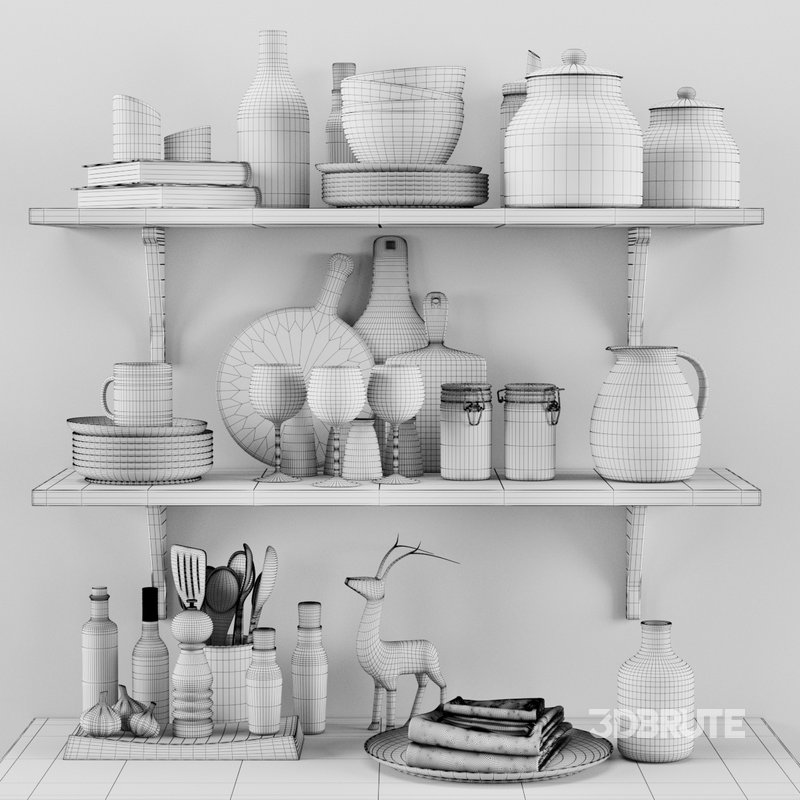 Kitchen Decorative set 057 Image 3