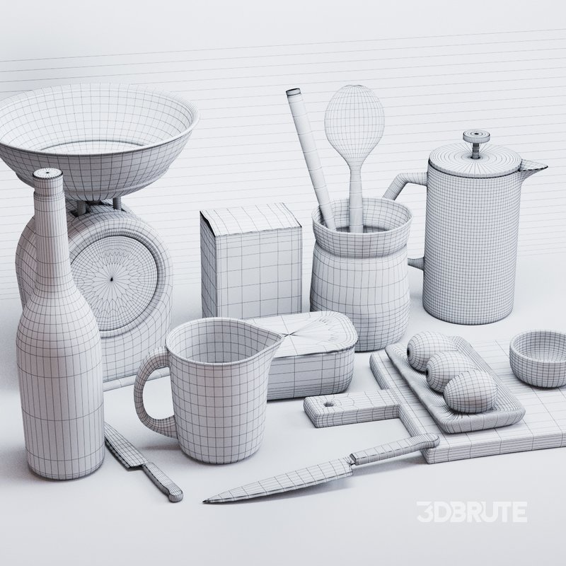 Kitchen Decorative set 063 Image 4