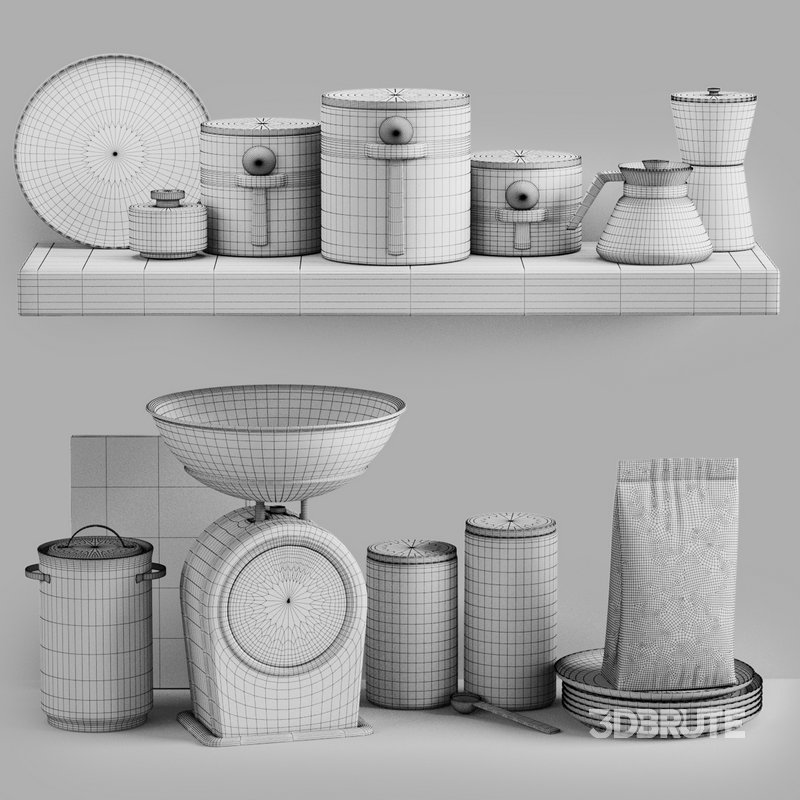 Kitchen Decorative set 068 Image 4