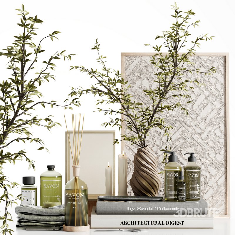 Bathroom accessories set 30 Image 1