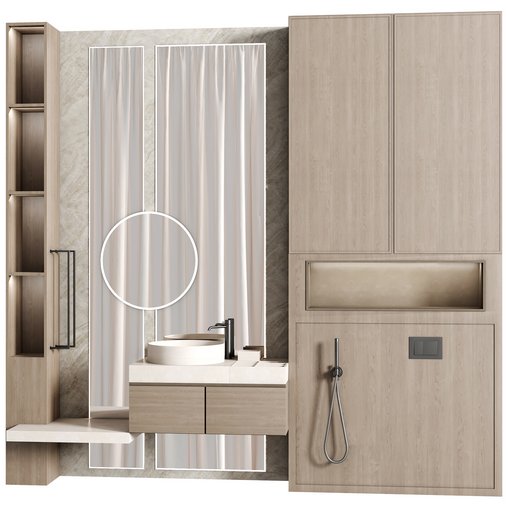 Bathroom Furniture Set 1
