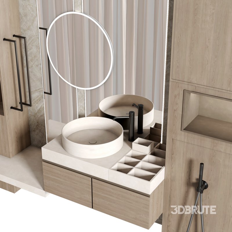 Bathroom Furniture Set 1 Image 2