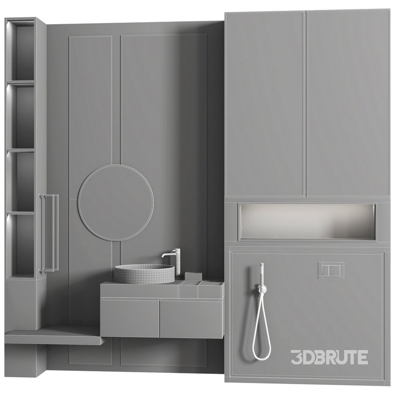 Bathroom Furniture Set 1 Image 3