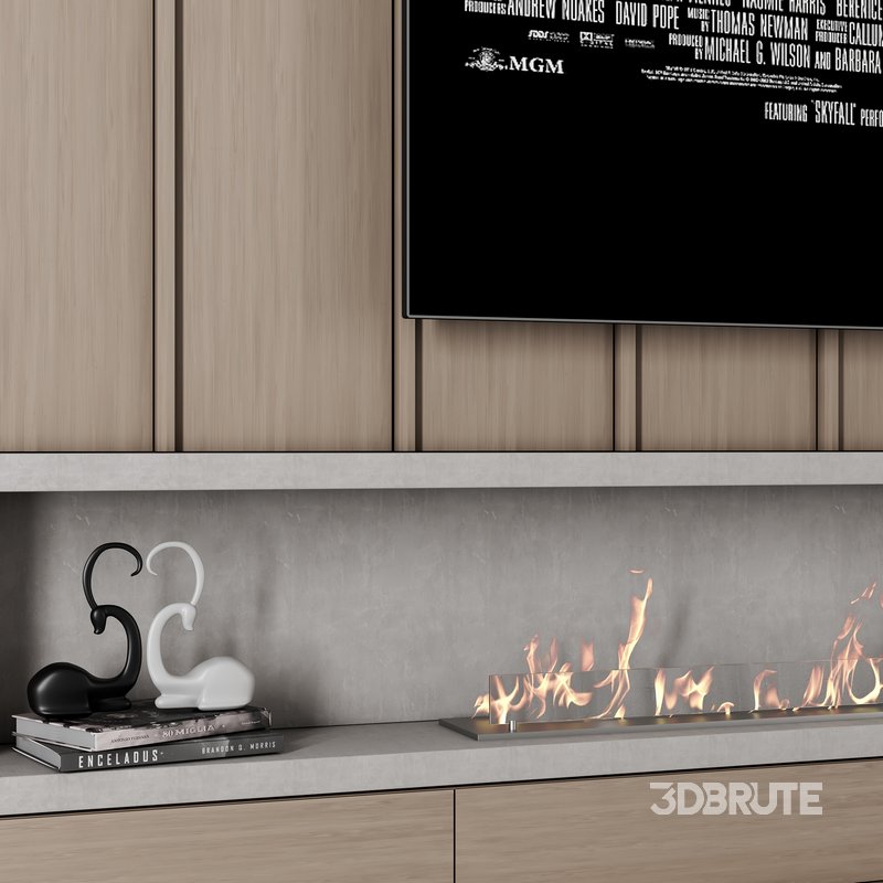 Tv Wall set R12 Image 4