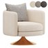 Auburn Swivel Chair - Thumbnail 1