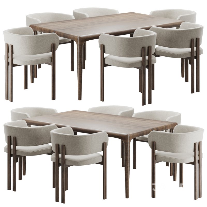 Dinning chair and table150 Image 1