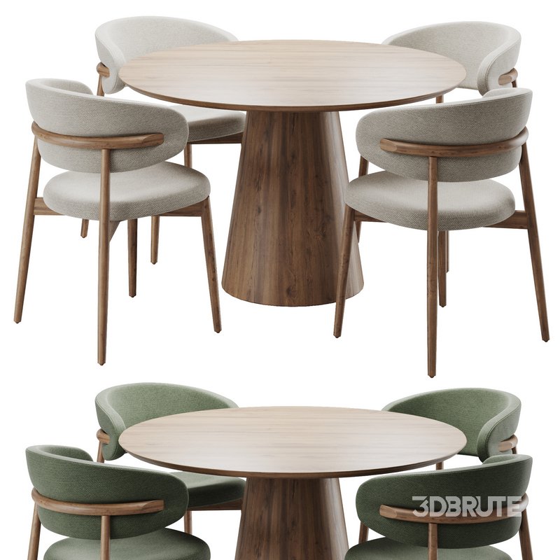 Dinning chair and table155 Image 1