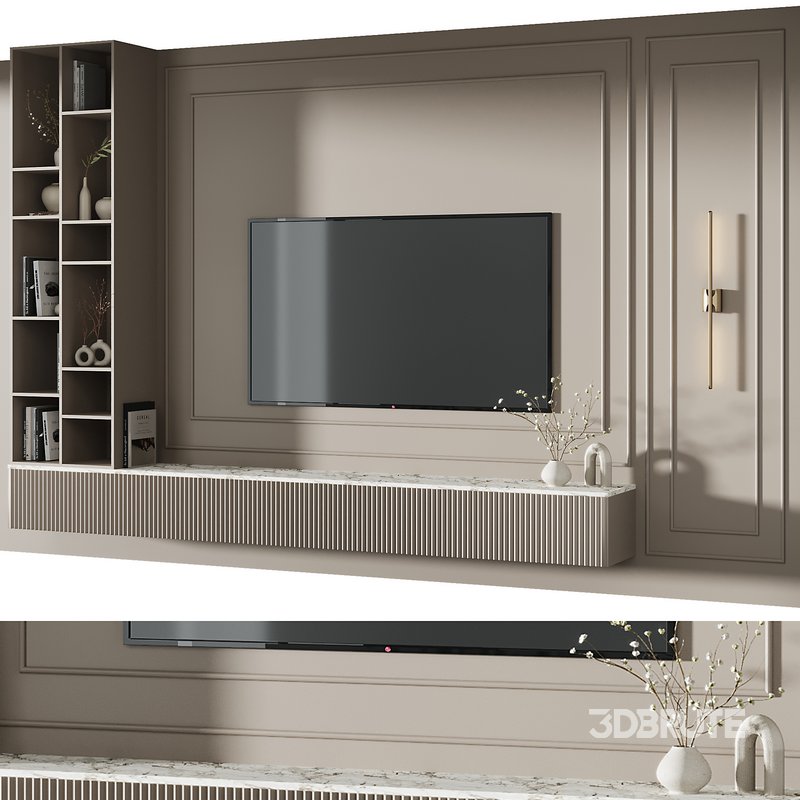 TV wall decor set18 Image 1