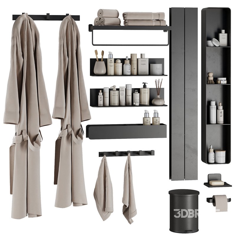 Bathroom accessories SetV33 Image 1