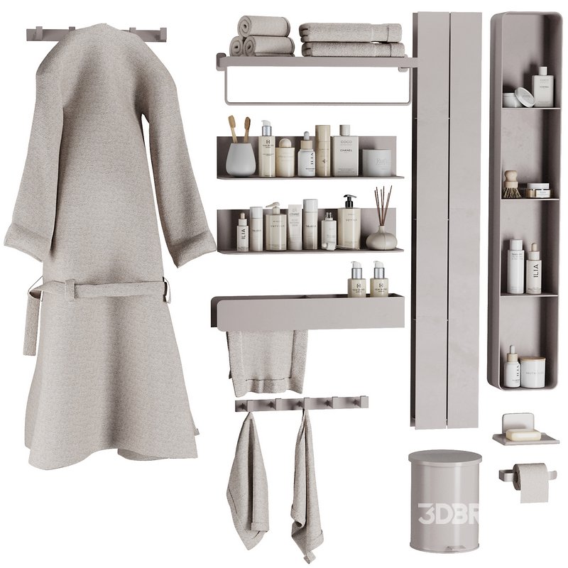 Bathroom accessories SetV32 Image 1