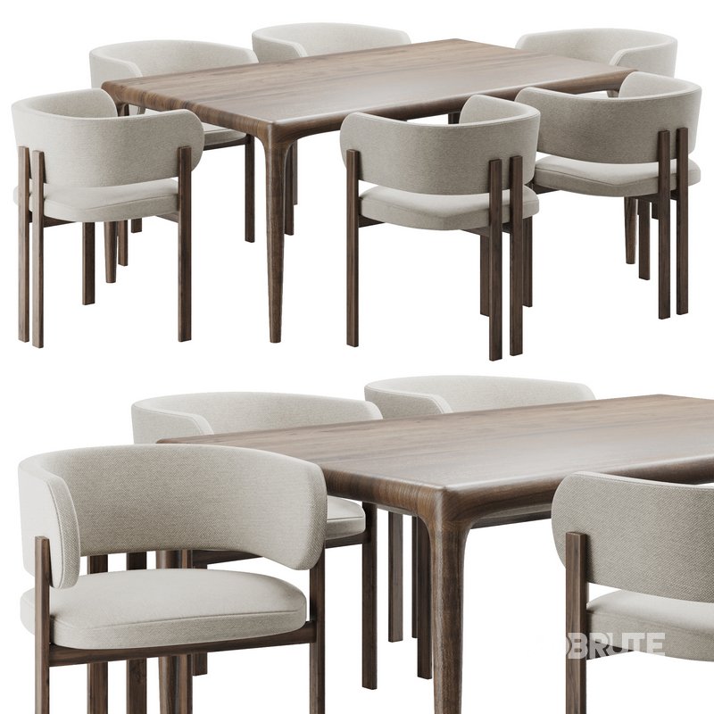 Dinning chair and table150 Image 4