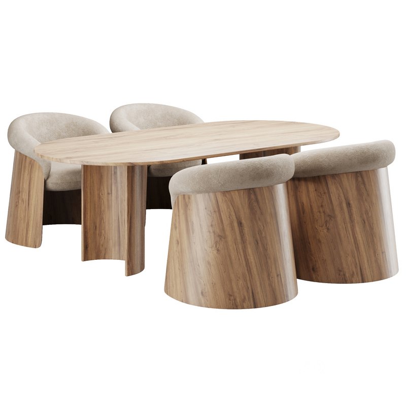 Dinning chair and table149 Image 2