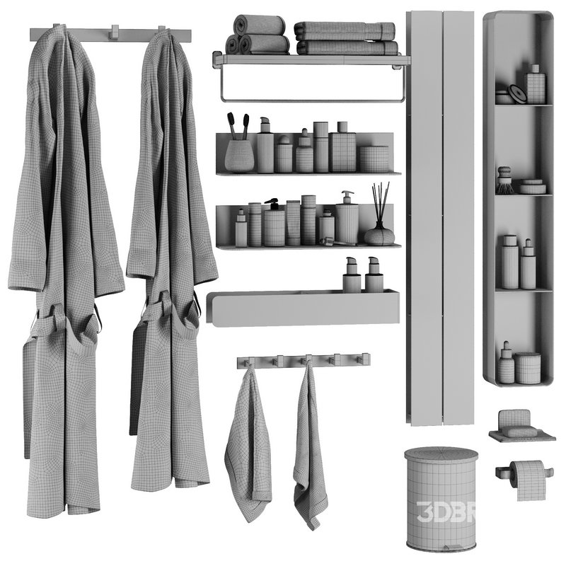 Bathroom accessories SetV33 Image 3