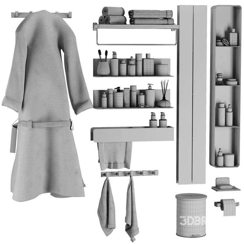 Bathroom accessories SetV32 Image 4