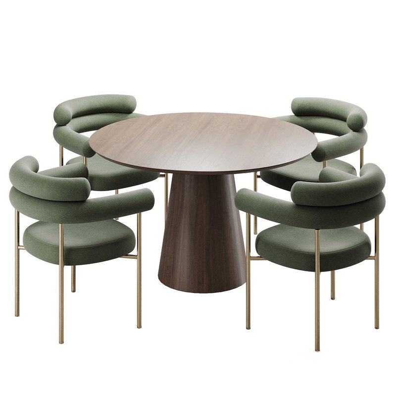 Dinning chair and table160 Image 5