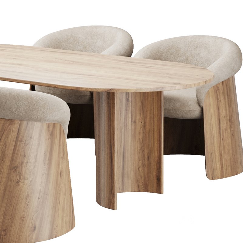 Dinning chair and table149 Image 6