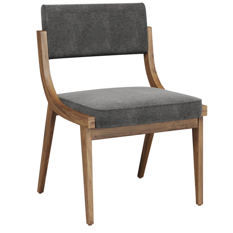 Wood Framed Dining Chair Image 6