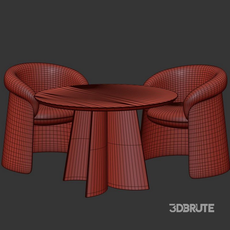 Dinning chair and table148 Image 5