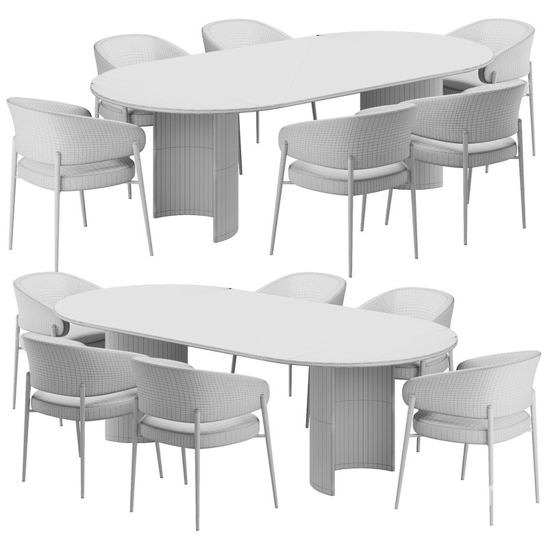 Dinning chair and table157 Image 7