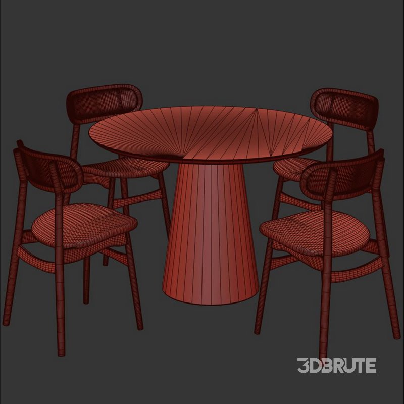 Dinning chair and table164 Image 7