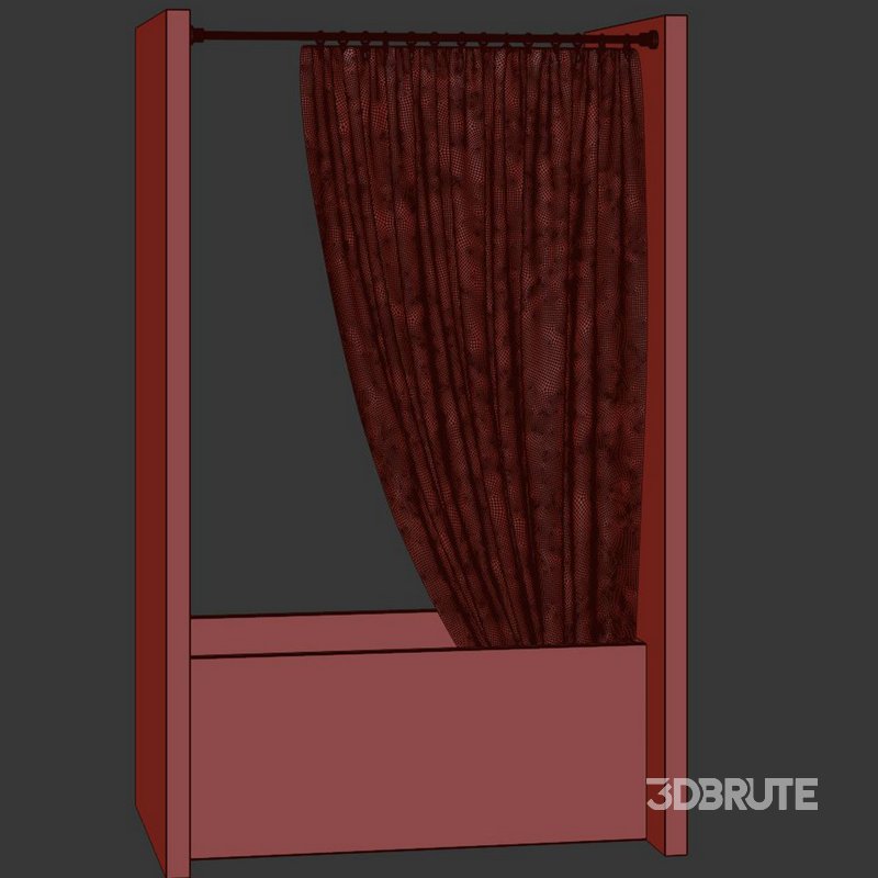 Bathroom Curtain 3 Set Image 6