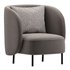 Modern Boucle Accent Chair 27.9 - Thumbnail 2