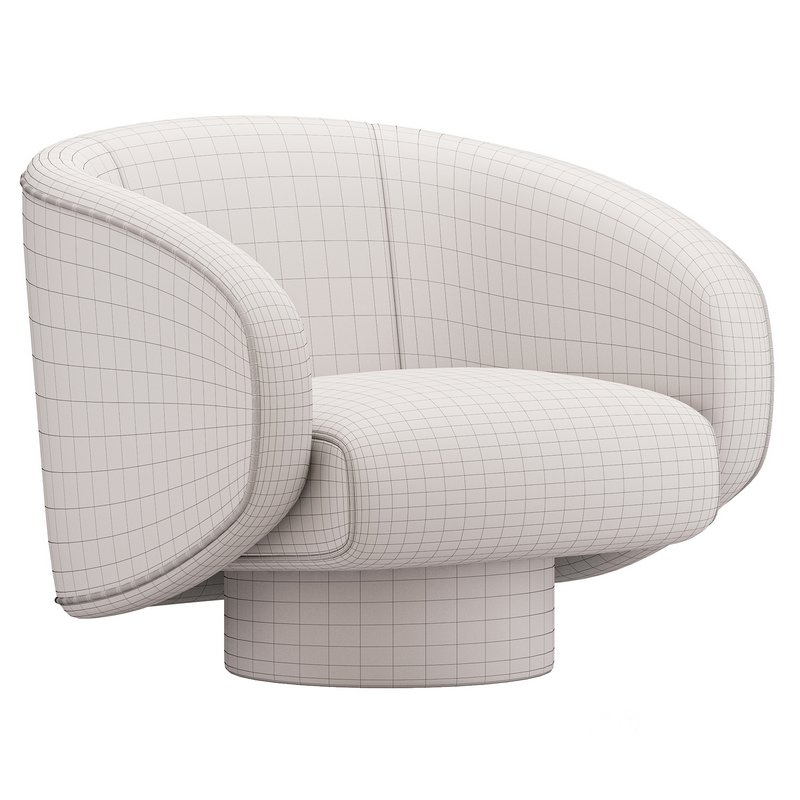 Union Home Rotunda Swivel Chair Image 5