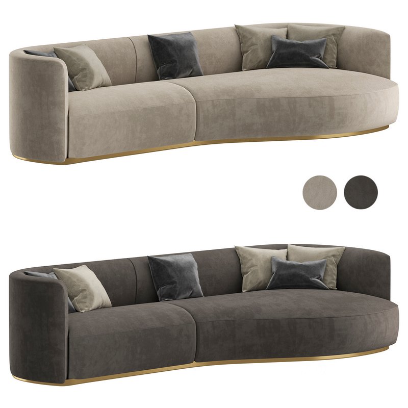 Contemporary Hand Tailored Sofa by 1stdibs Image 1