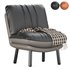 Zuiver Lazy Accent Chair in Vintage Brown - Thumbnail 1