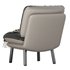 Zuiver Lazy Accent Chair in Vintage Brown - Thumbnail 2