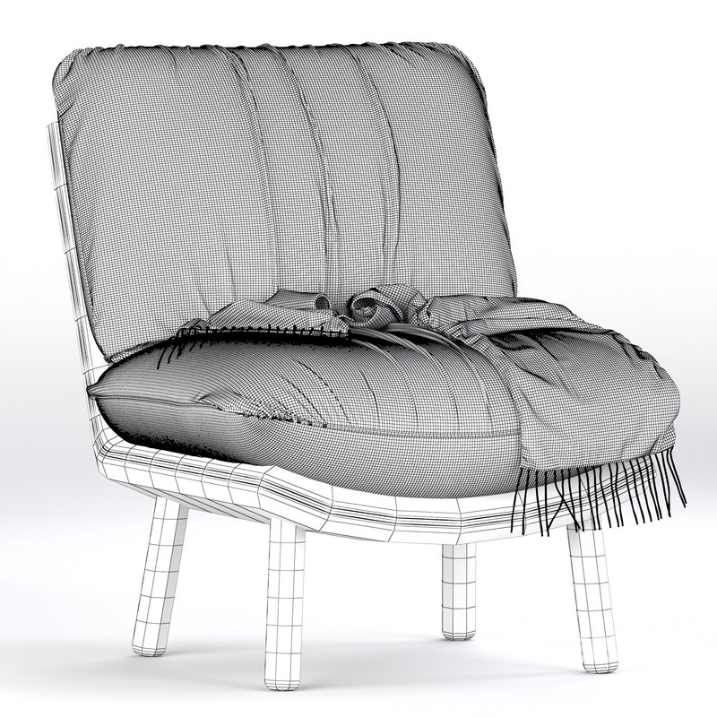 Zuiver Lazy Accent Chair in Vintage Brown Image 5