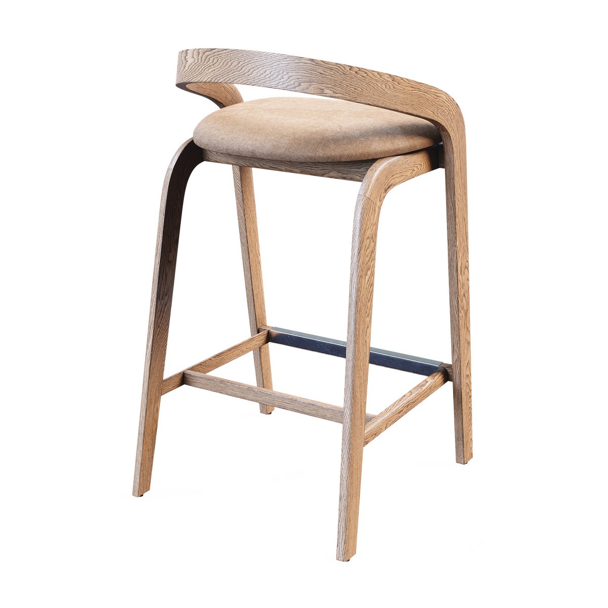 ISA International Zen Arm Barstool - Thumbnail 2