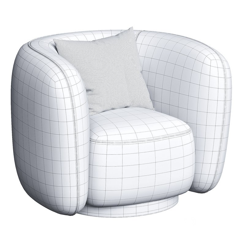 SWIVEL CHAIR ROXY by Eichholtz Image 2