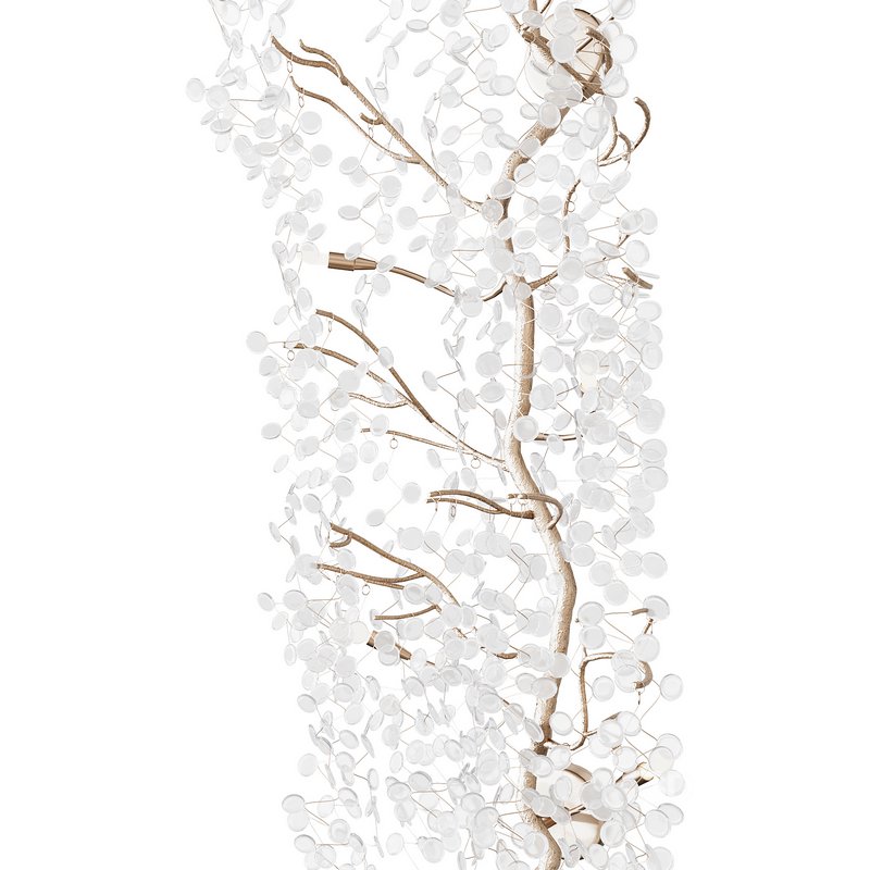 Shiro-Noda Illuminated Eight-Light Wall Sculpture Image 2