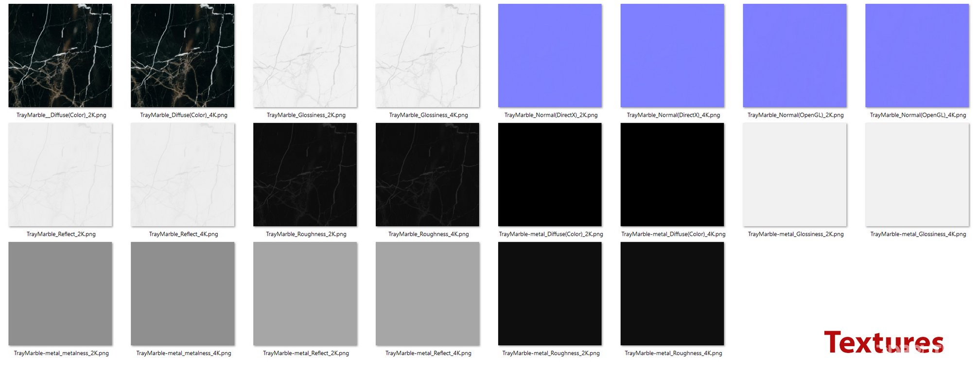 Black Marble Tray Image 12