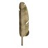 Tropical Brass Leaf Wall Sconce - Thumbnail 1