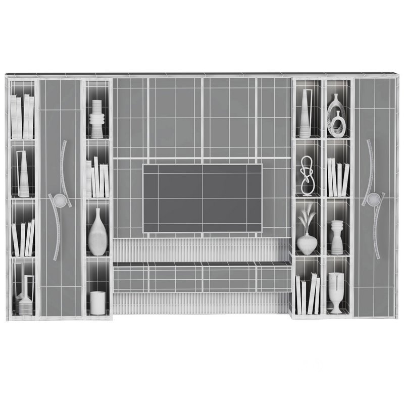 TV wall set01 Image 5