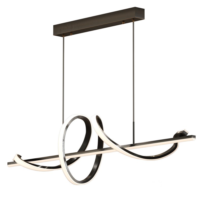 Woma Spiral strip Pendant Light Image 3