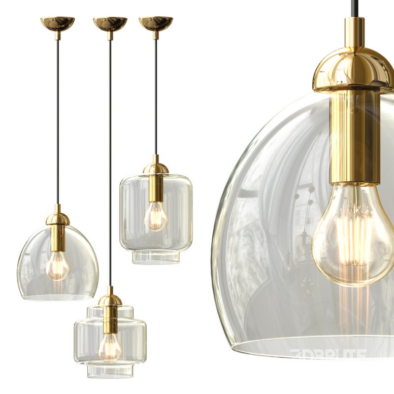Glass Pendant Light Image 1