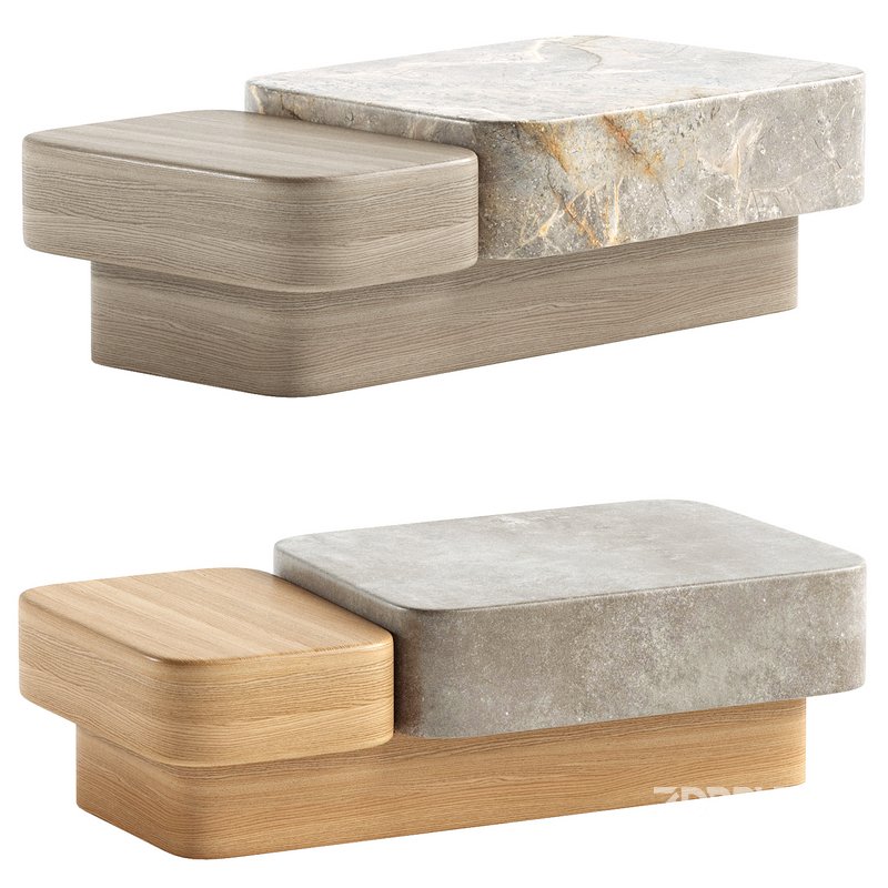 Arcadia Rectangular Cocktail Table Image 1