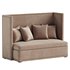 Marcourt Fabric Bench - Thumbnail 1