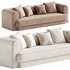 Form Camel Performance Velvet Sofa - Thumbnail 1