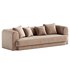 Form Camel Performance Velvet Sofa - Thumbnail 3