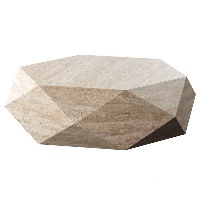 Marble Diamond Designer Coffee Table Image 2