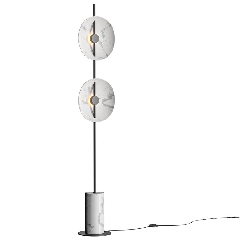 Double Moon Floor Lamp by Radilum Image 2
