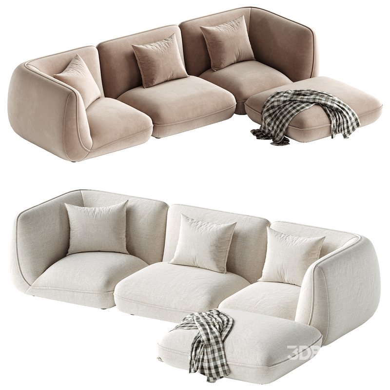 Zeppelin Lounge Modular Sectional Image 3