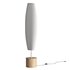 ACCORDION SPRING WOOD PAPER FLOOR LAMP BODY COLOR CREAM - Thumbnail 3